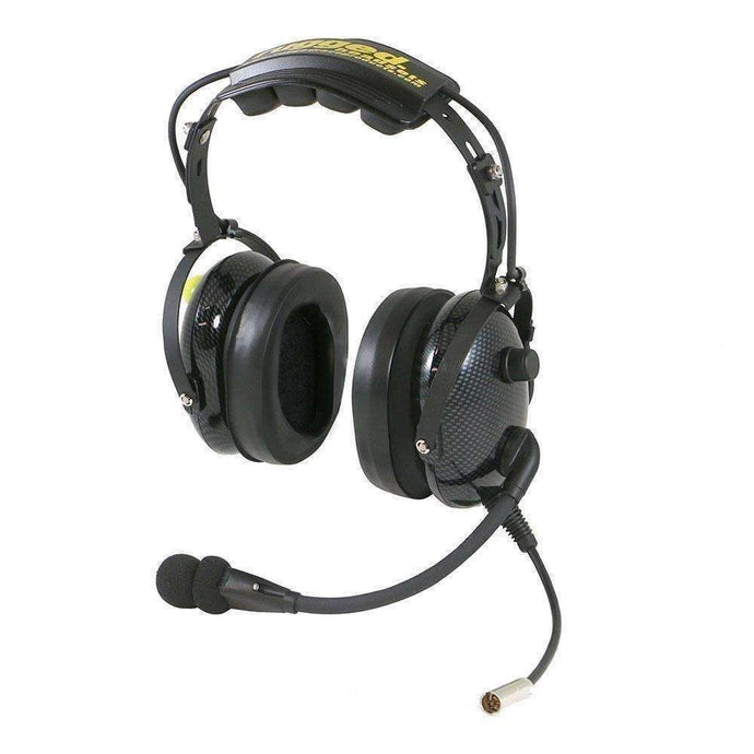 Rugged Radios HS10 Fire Safety Over the Head OTH Headset with Mic On Off Switch HS10-CF