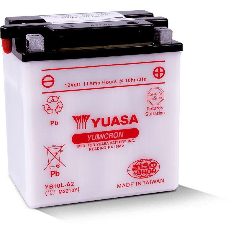Yuasa Conventional YB10LA2 12 Volt Battery YUAM2210Y