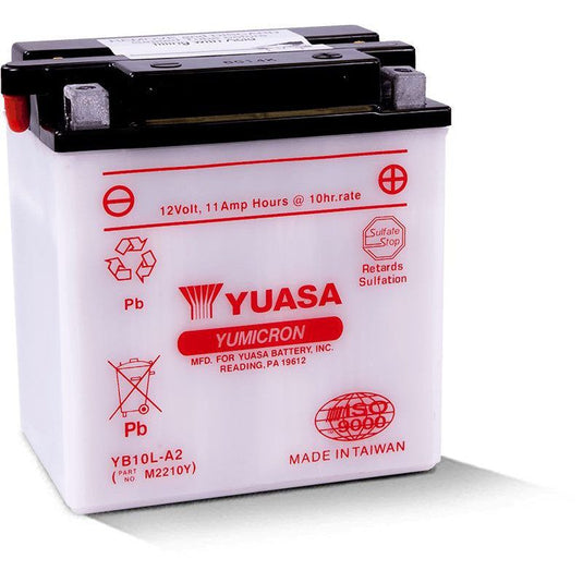 Yuasa Conventional YB10LA2 12 Volt Battery YUAM2210Y