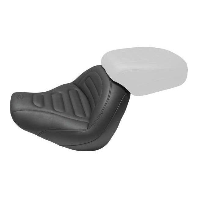 Load image into Gallery viewer, Mustang Standard Touring Seat With Backrest Black 75887
