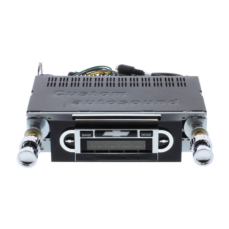 Load image into Gallery viewer, Custom Autosound 1953-54 Chevy Classic Car Stereo Without Pick Up Button
