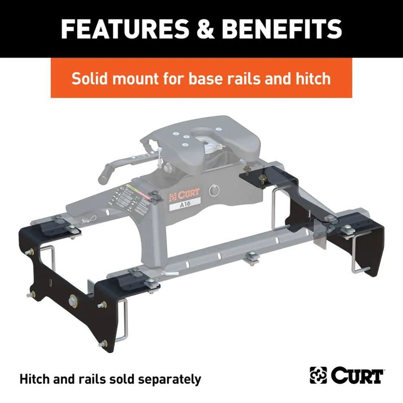 Load image into Gallery viewer, Custom 5th Wheel Frame Brackets Fits Select Silverado, Sierra 1500 (Except 5.5 Foot Bed)
