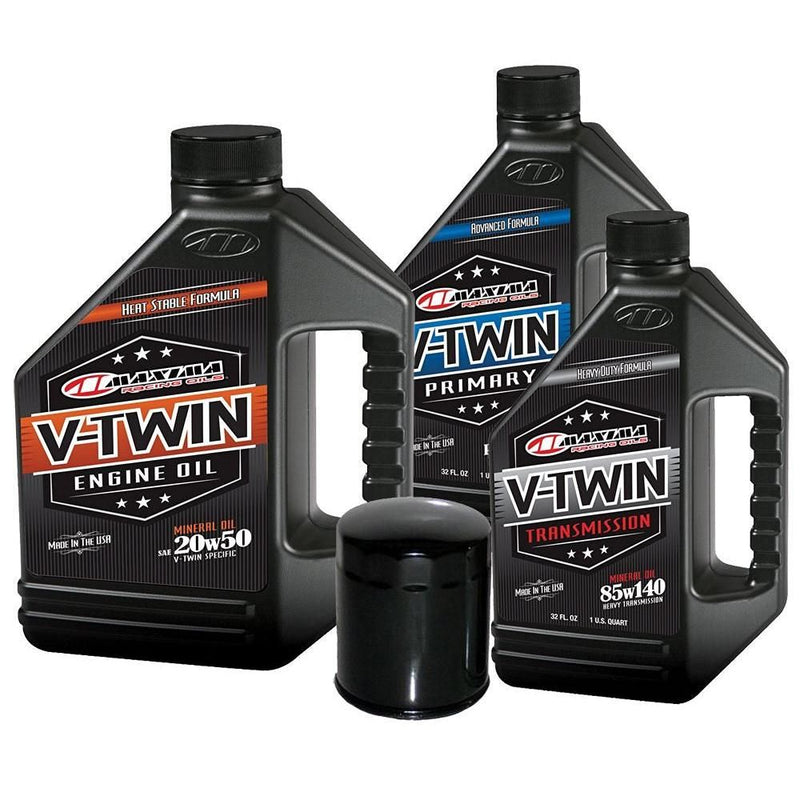 Load image into Gallery viewer, Complete Engine Oil Change Kit V-Twin Harley Davidson Evolution, 6 quart HF170B

