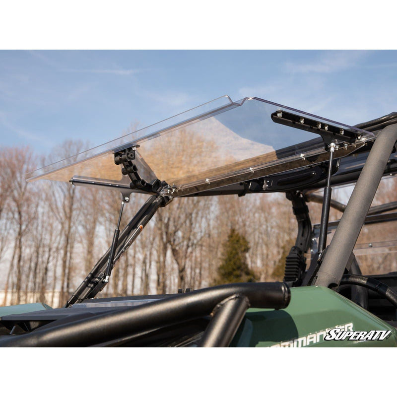 Load image into Gallery viewer, SuperATV Can-Am Maverick Trail Scratch Resistant Flip Windshield FWS-CA-T-70
