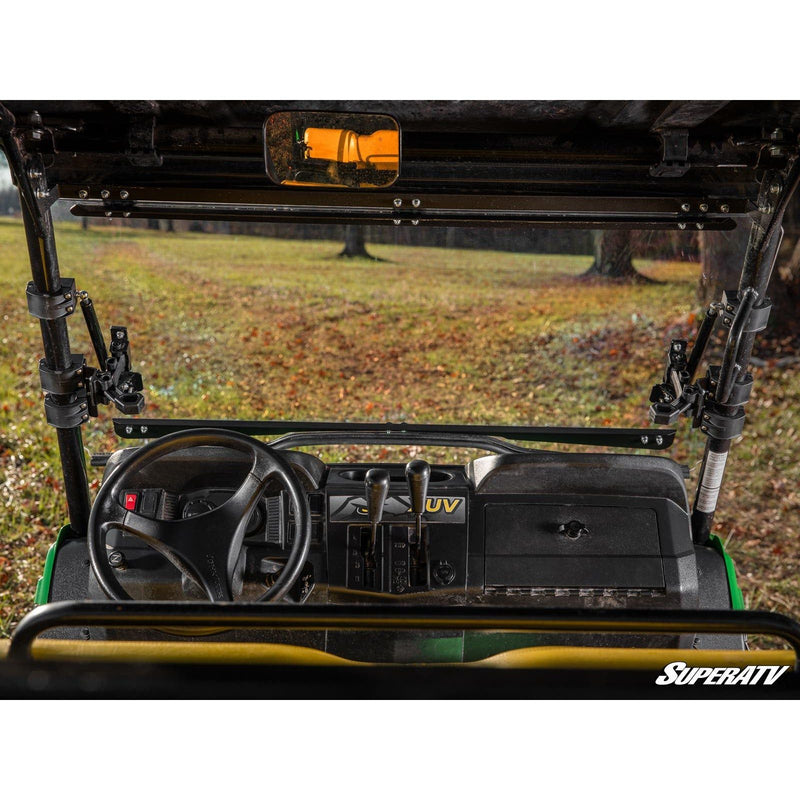 Load image into Gallery viewer, SuperATV John Deere Gator XUV550 Scratch-Resistant Flip Windshield FWS-JD-590M-70

