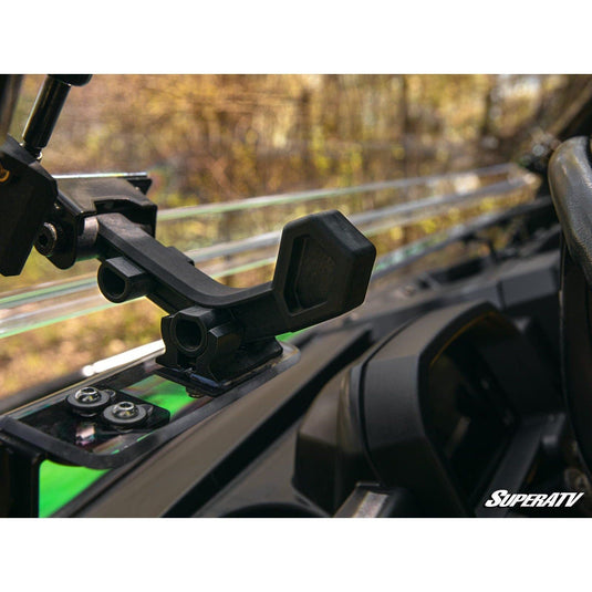 SuperATV John Deere Gator XUV 835 Scratch-Resistant Flip Windshield FWS-JD-835M-70