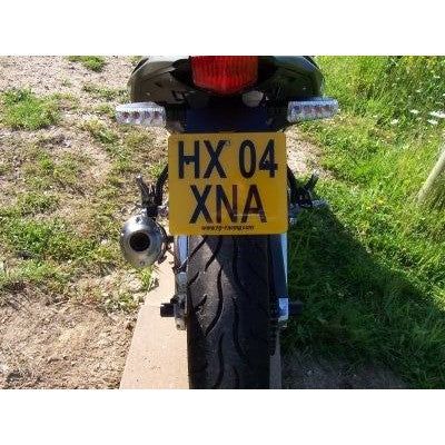 R&G Racing Black Tail Tidy License Plate Holder For 2006-2010 Aprilia RS125