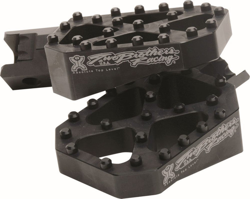 Load image into Gallery viewer, Two Brothers Racing Black Grom Billet Footpegs For Honda Grom 125 2018-2019 374-8-01
