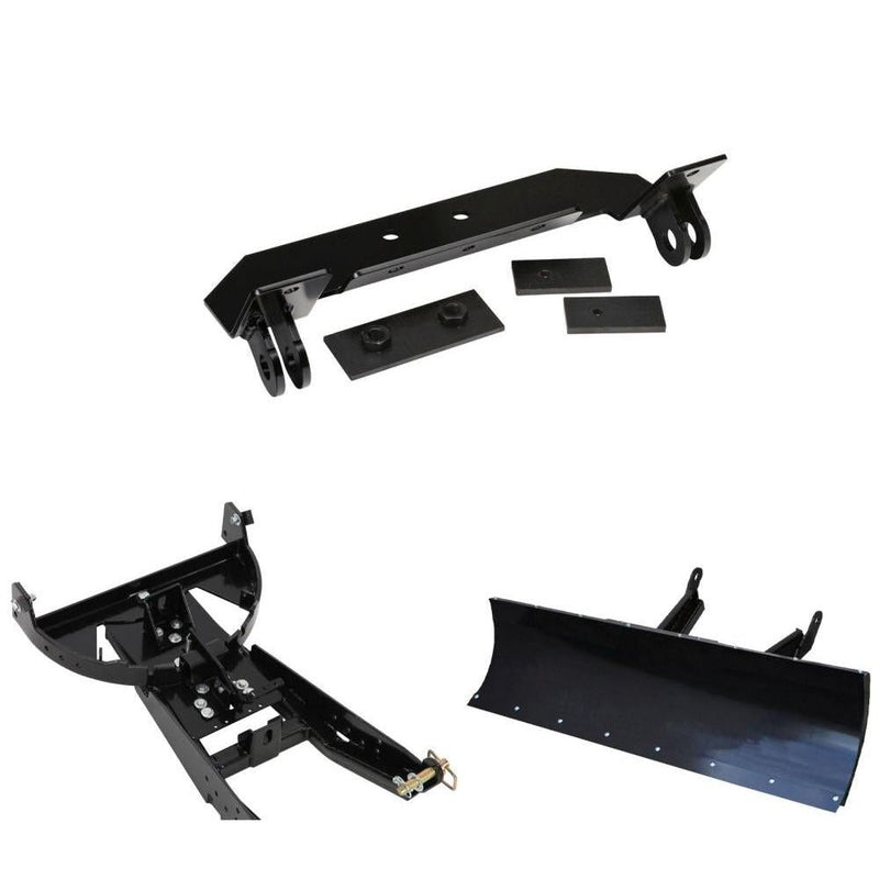 Load image into Gallery viewer, Denali Black UTV Snow Plow Kit For Polaris Ranger 500 2011-2020
