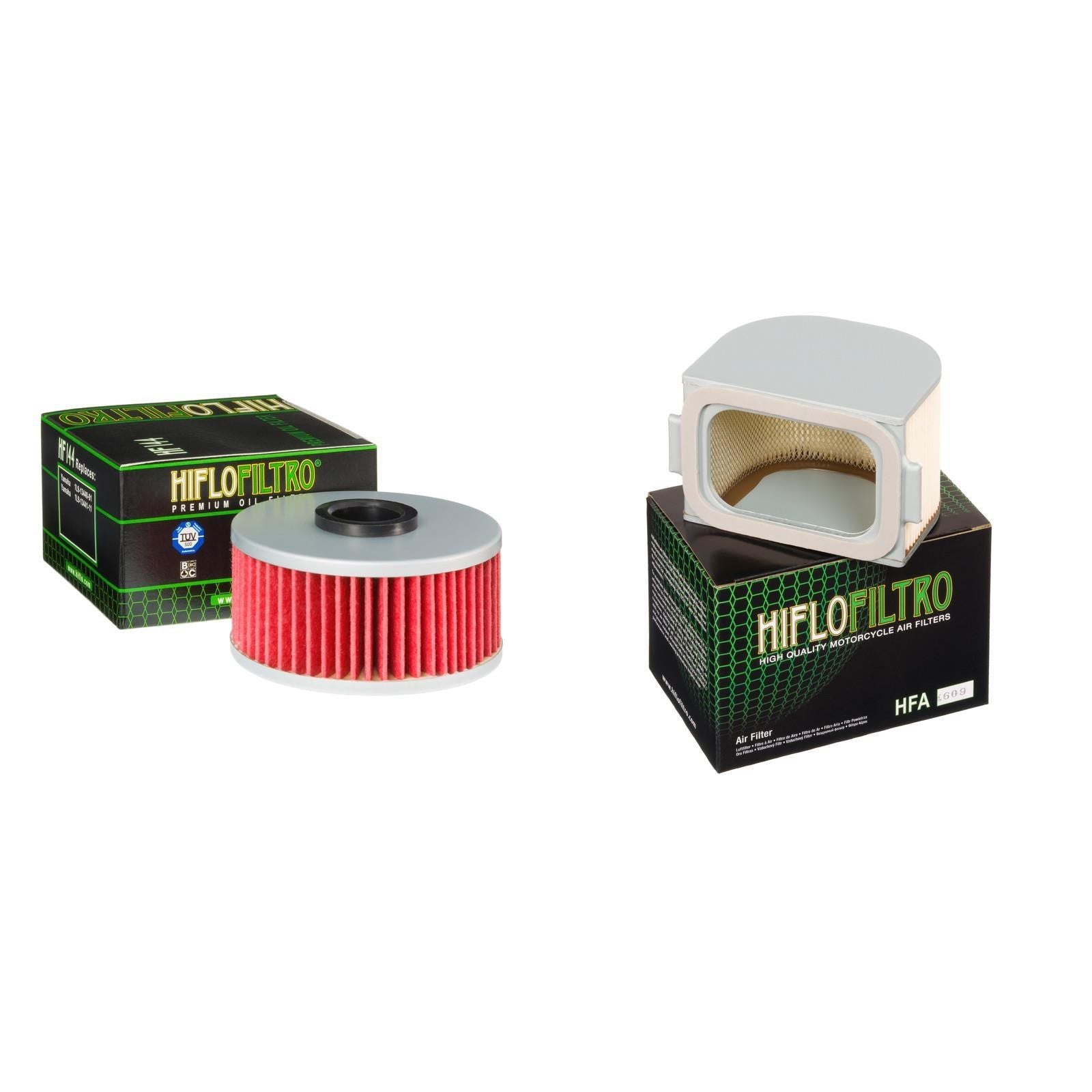 HIFLO FILTRO Oil and Air Filter Kit for YAMAHA XJ650 RJ Seca 82