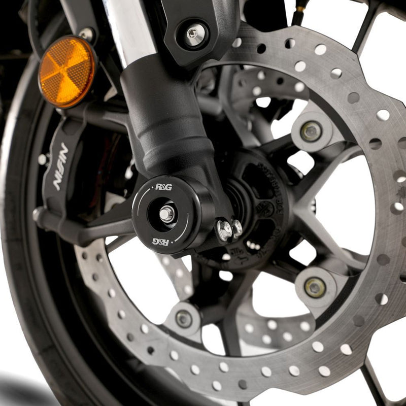 Load image into Gallery viewer, R&amp;G Racing Black Fork Protectors For 2023-2024 Honda CB750 HORNET FP0273BK
