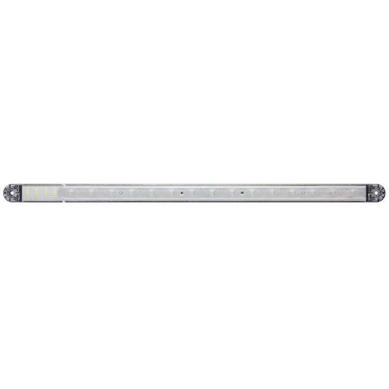 Load image into Gallery viewer, Clear Lens, Red Diodes Thinline over 80 Stop/Turn/Tail/Back-Up Light
