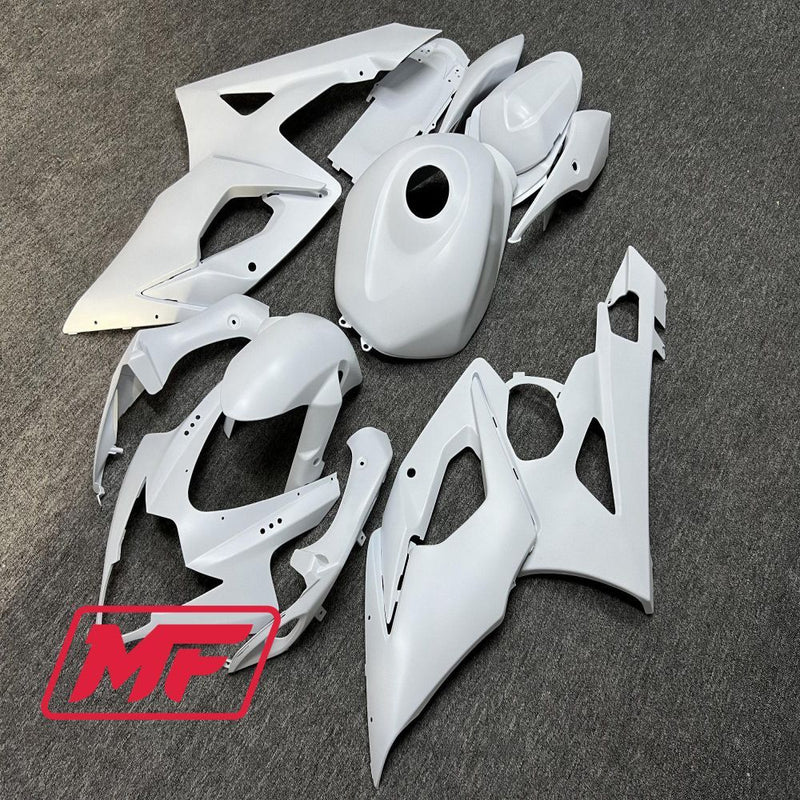 Load image into Gallery viewer, Monster Fairings Full Kit Suzuki GSXR1000 05-06 Matte White + Windshield + Gas Tank Cover
