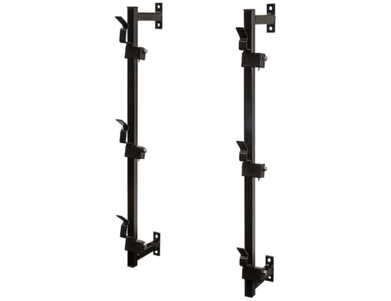 Load image into Gallery viewer, 3-Position Snap-In Trimmer Rack For Enclosed Landscape Trailers

