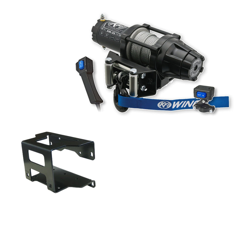 Load image into Gallery viewer, KFI Winch Kit For Polaris Hawkeye 2x4, 4x4 2006-2007
