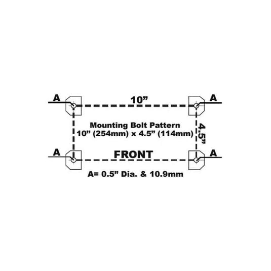 Keeper KW17.5 (KW17122) 17,500 Single Line Pull Capacity 12 Volt Winch