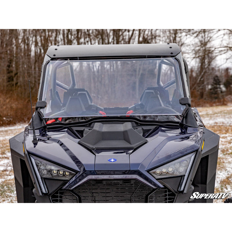 Load image into Gallery viewer, SuperATV Polaris RZR Pro R Scratch-Resistant Full Windshield WS-P-PROR4-70
