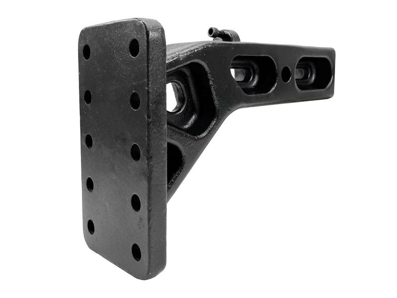 Load image into Gallery viewer, Pintle Hook Mount with Anti-Rattle Screw fits 3 Inch Receiver Hitch - 25,000 lbs. Towing Capacity
