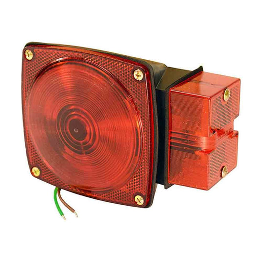 Square "Over 80" Submersible Trailer Tail Light - Right
