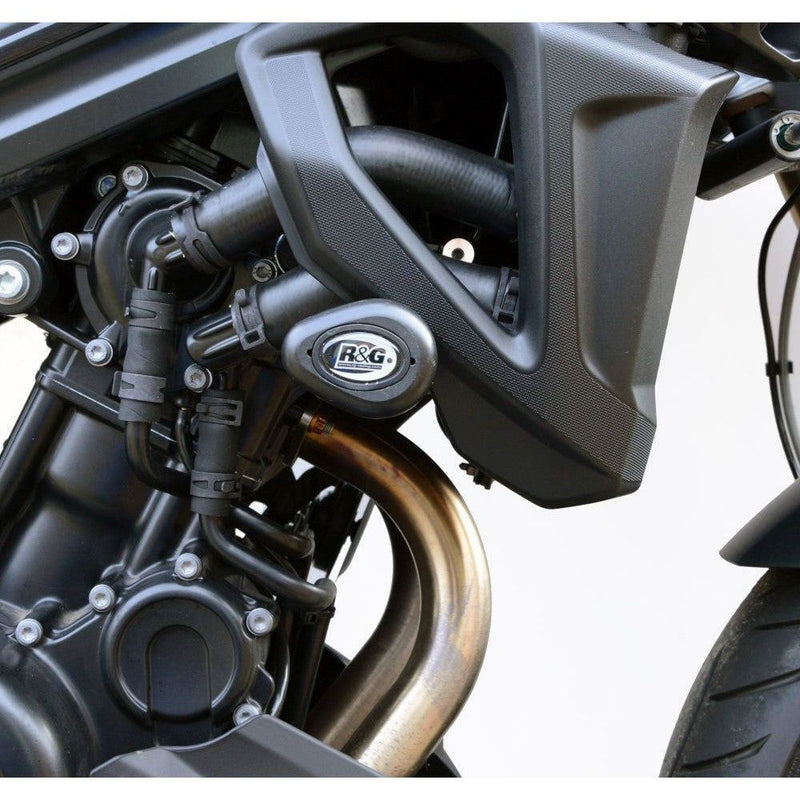 Load image into Gallery viewer, R&amp;G Racing Black Aero Style Crash Protection Bobbins For 2015-2018 BMW F800R
