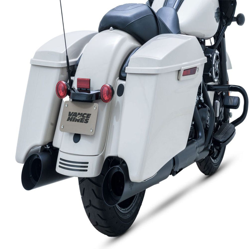 Load image into Gallery viewer, Vance and Hines Backslash 450 4.5" Black Slip On Exhaust 46764
