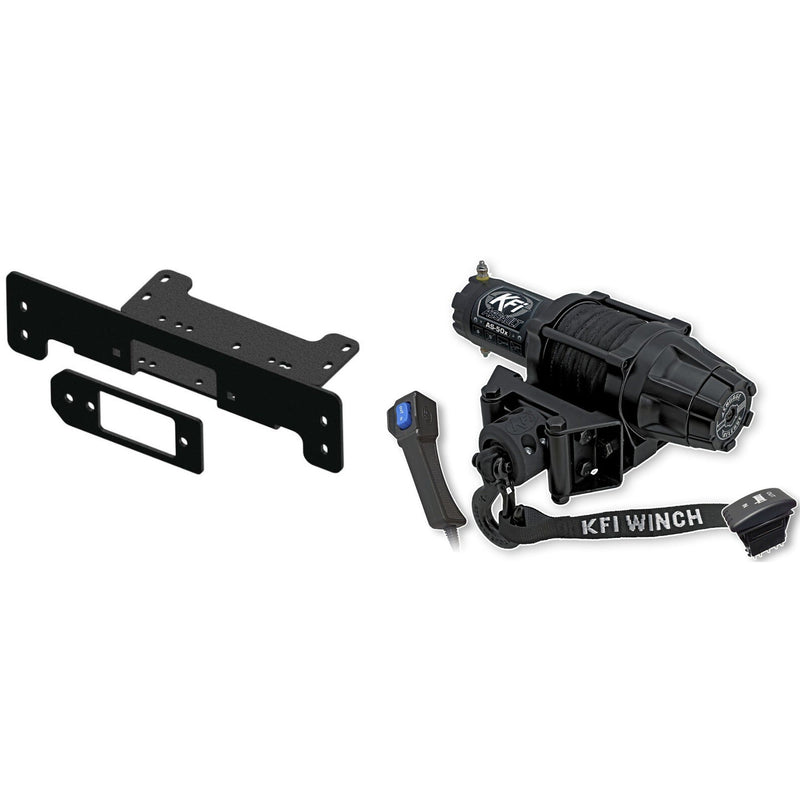 Load image into Gallery viewer, KFI Winch Kit For Kawasaki 400 Mule SX / XC 2017-2025
