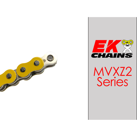 EK 530-MVXZ2 Motorcycle Drive Chain (Specify Links and Color) Rivet Master Link