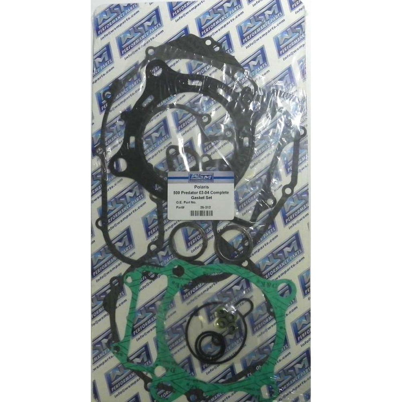 Load image into Gallery viewer, WSM Complete Gasket Kit For Polaris 500 Predator 03-04 25-312
