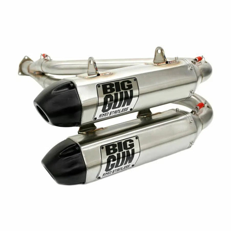 Load image into Gallery viewer, Big Gun Exhaust EXO Stainless Dual Full Exhaust System - 14-7873
