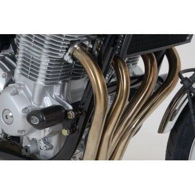 Load image into Gallery viewer, R&amp;G Racing Black Aero Style Crash Protection Bobbins For 2013-2014 Honda CB1100
