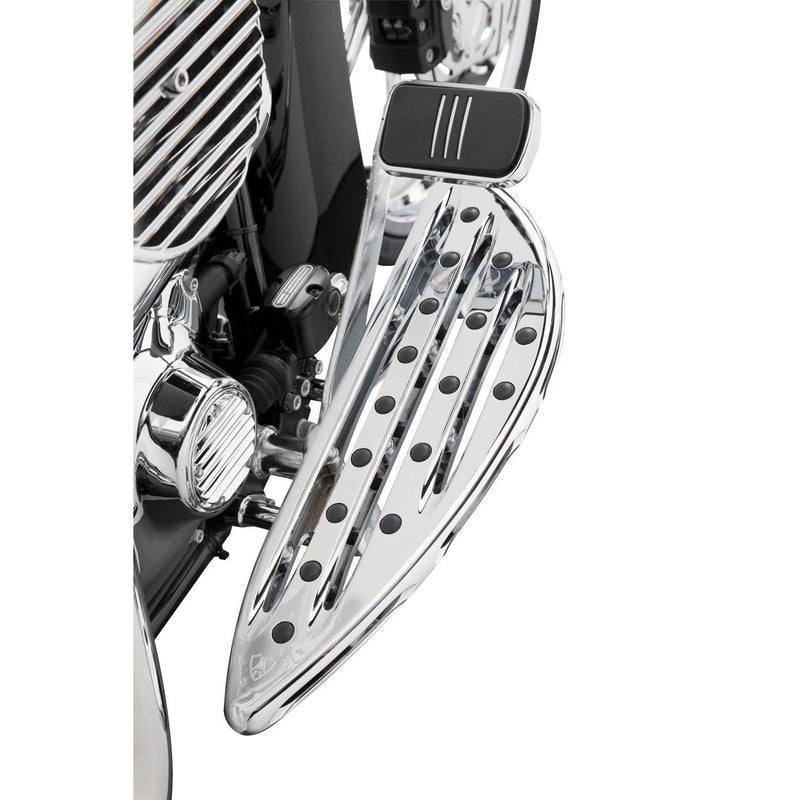 Load image into Gallery viewer, Harley FLHXI Street Glide 2006Deep Cut Floorboards Driver Chrome by Arlen Ness
