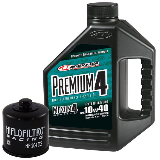 Premium Side x Side Engine Oil Change Kit Kawasaki Teryx 4x4/750/800 1gallon 204