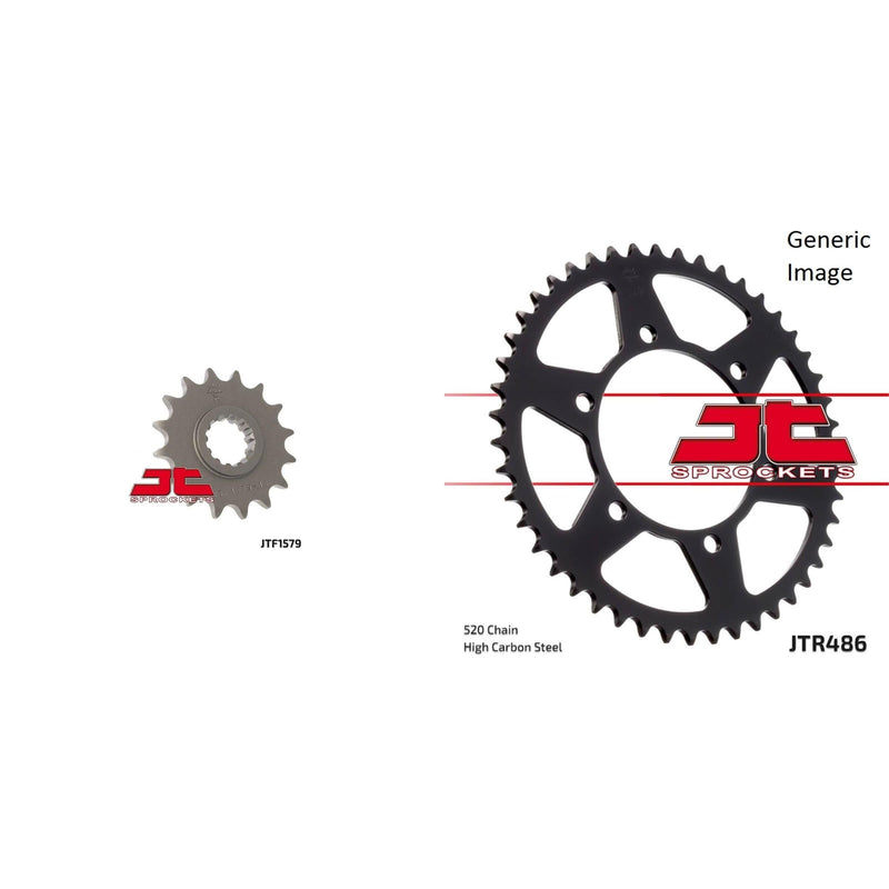 Load image into Gallery viewer, Front &amp; Rear Sprocket Kit fits Street YAMAHA FZ-1 2001-2005
