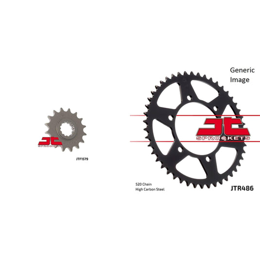 Front & Rear Sprocket Kit fits Street YAMAHA FZ-1 2001-2005