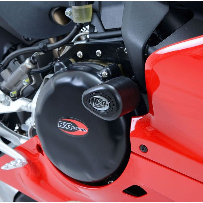 Load image into Gallery viewer, R&amp;G Racing Black Aero Style Crash Protection Bobbins For 2012-2015 Ducati 1199 Panigale
