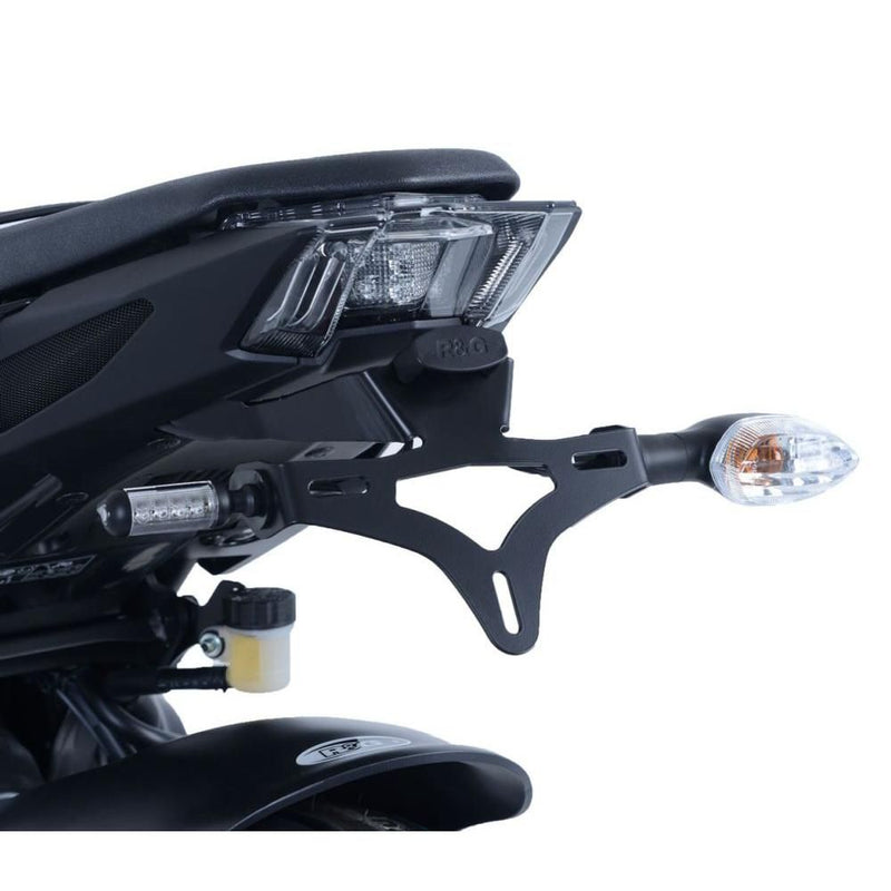 Load image into Gallery viewer, R&amp;G Racing Black Tail Tidy License Plate Holder LP0241BK
