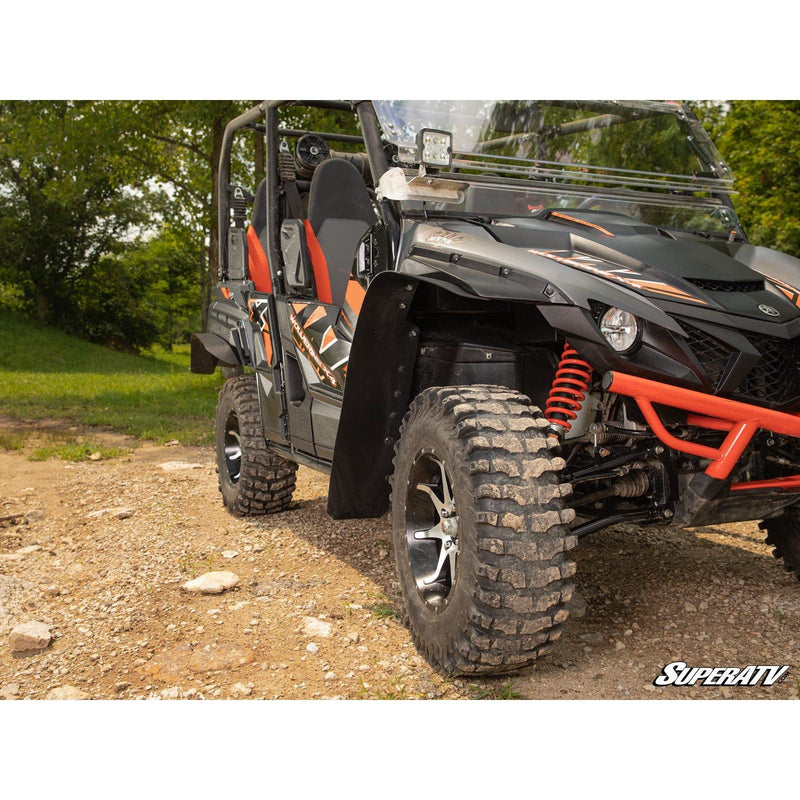 Load image into Gallery viewer, SuperATV Yamaha Wolverine X4 850 Low Profile Fender Flares FF-Y-WVX4
