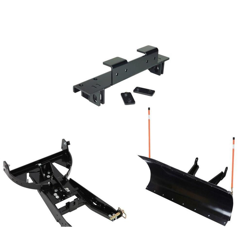Load image into Gallery viewer, Denali Black UTV Snow Plow Kit For Arctic Cat Prowler Pro 2019-2020
