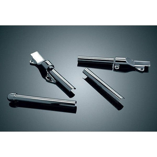 Kuryakyn Chrome Rear Softail Swingarm Covers Accents Trim Harley Heritage 2007