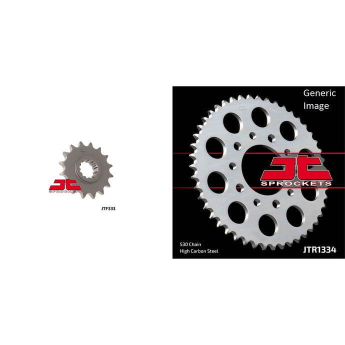 Front & Rear Sprocket Kit for Street HONDA VF750CD Magna Dlx 1995-2003