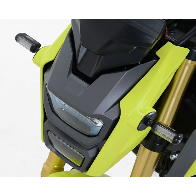 Load image into Gallery viewer, R&amp;G Racing Black Front Indicator Adapter Kit For 2017-2023 Honda Grom 125
