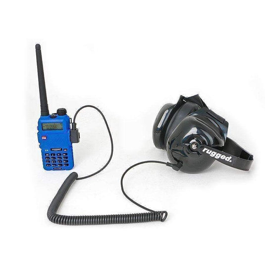 Rugged Radios Rugged and Kenwood Radio - Spotter Headset Listen Only Coil Cord CC-KEN-LSO
