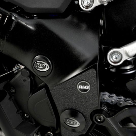 R&G Racing Black Frame Plug RHS Upper For 2021-2024 Suzuki GSX-S 950