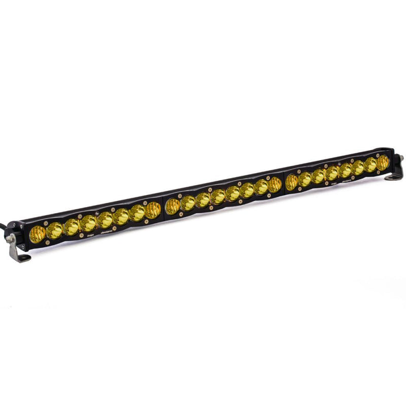 Load image into Gallery viewer, Baja Designs LED Light Bar 30 inch S8 Edition Driving/Combo Pattern Baja Amber Lens Universal 703013
