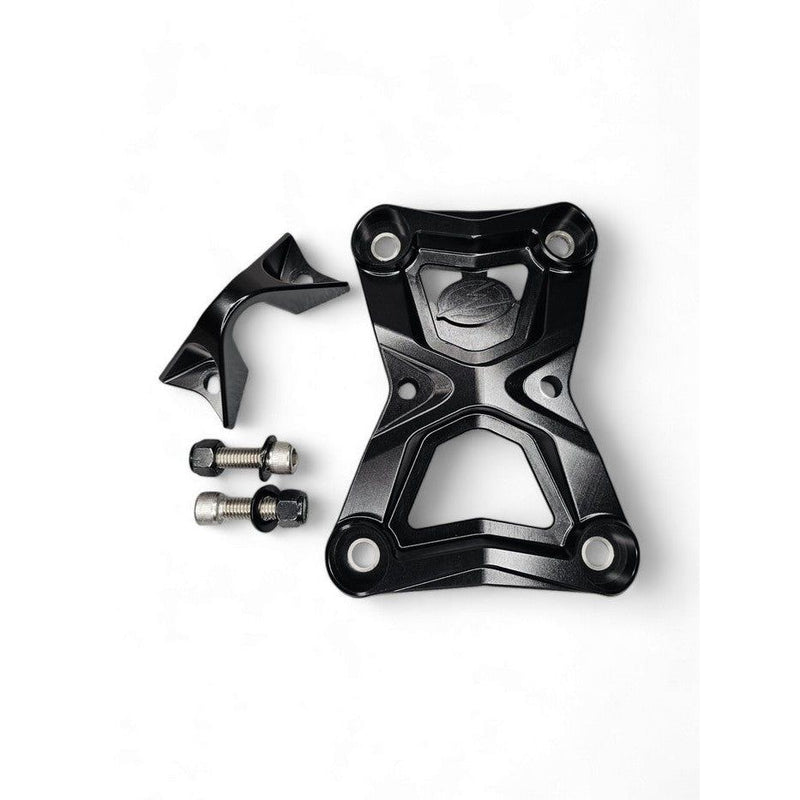 Load image into Gallery viewer, Elektric Offroad Black Radius Rod Plate With Tow Hook For Polaris RZR Pro R/Turbo R 2022-2024

