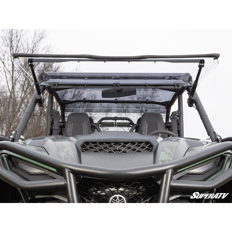 Load image into Gallery viewer, SuperATV Yamaha Wolverine RMAX MaxDrive Power Flip Windshield PFWS-Y-RMAX-70
