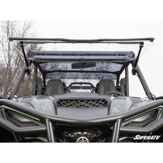 SuperATV Yamaha Wolverine RMAX MaxDrive Power Flip Windshield PFWS-Y-RMAX-70