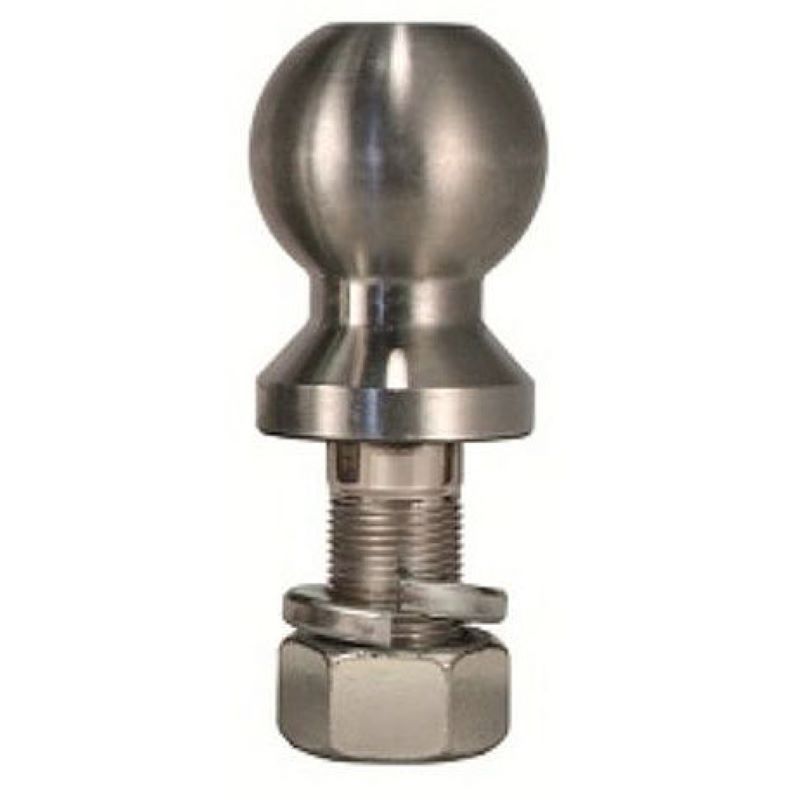 Load image into Gallery viewer, Trimax 2&quot; Chrome Hitch Ball - 1&quot; Diameter Shank 2-1/2&quot; - fits RAZOR Steel Adjustable Hitches
