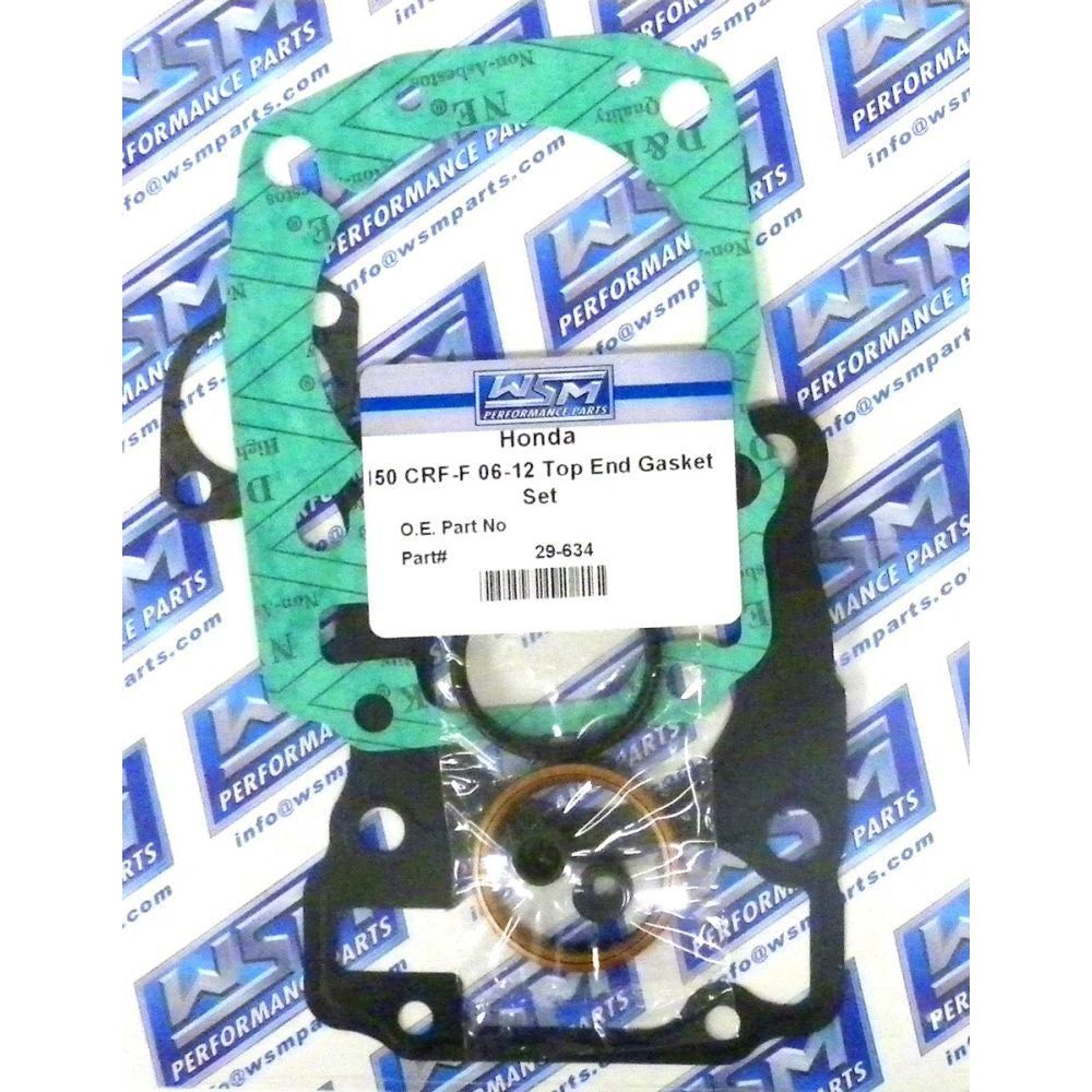 WSM Top End Gasket Kit For Honda 150 CRF-F 06-17 29-634