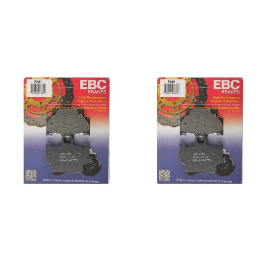 EBC Brake Pad Kit FA81 for Yamaha RZ350 1984-1985